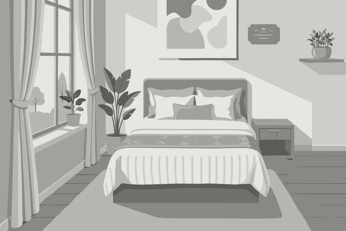Deluxe Two-Bedroom Apartment with City View